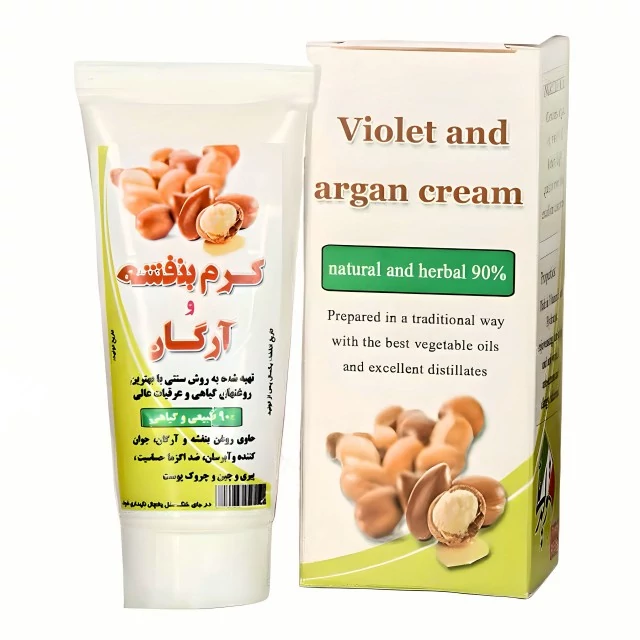 کرم بنفشه و آرگان نیکا (35 گرم)