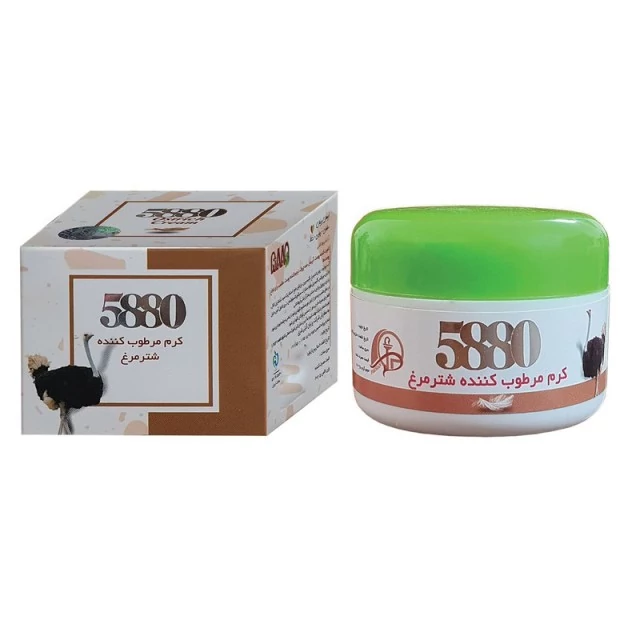 کرم مرطوب کننده شترمرغ 5880 پرنیان (40 میلی لیتر)